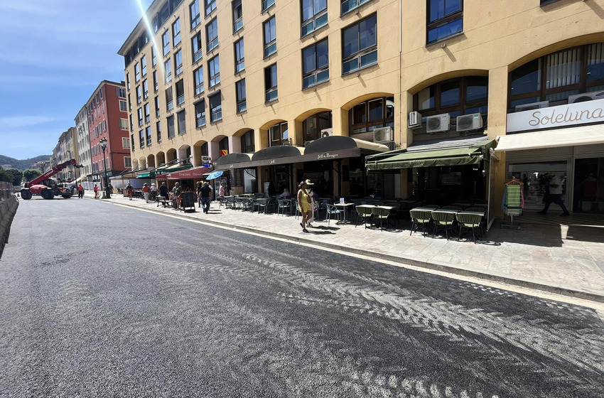 Ajaccio : l'avenue de Paris rouverte à la circulation dès ce samedi