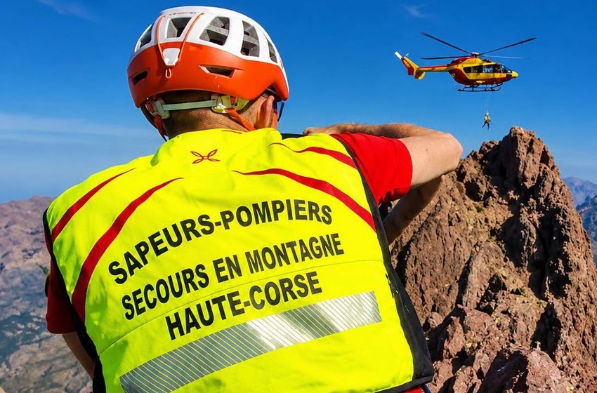 Ascu : un grimpeur chute de 30 mètres et reste suspendu à sa corde
