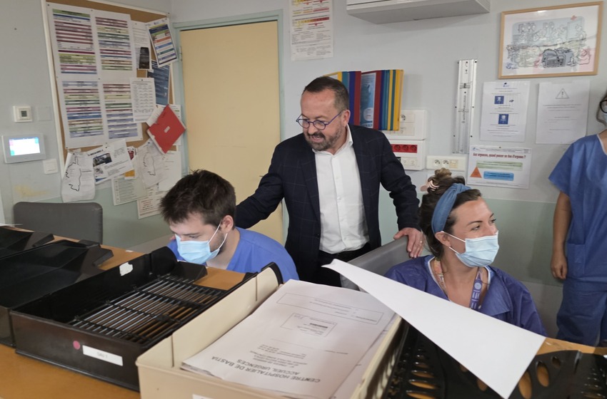 Bastia : le ministre de la Santé annonce un nouvel hôpital dans dix ans, mais reste évasif sur le financement et le CHU