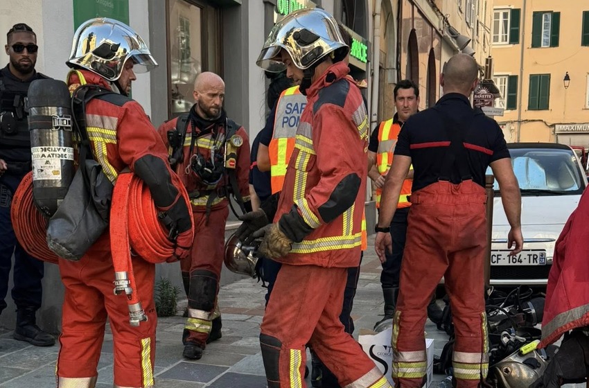 Feu d'appartement à Ajaccio