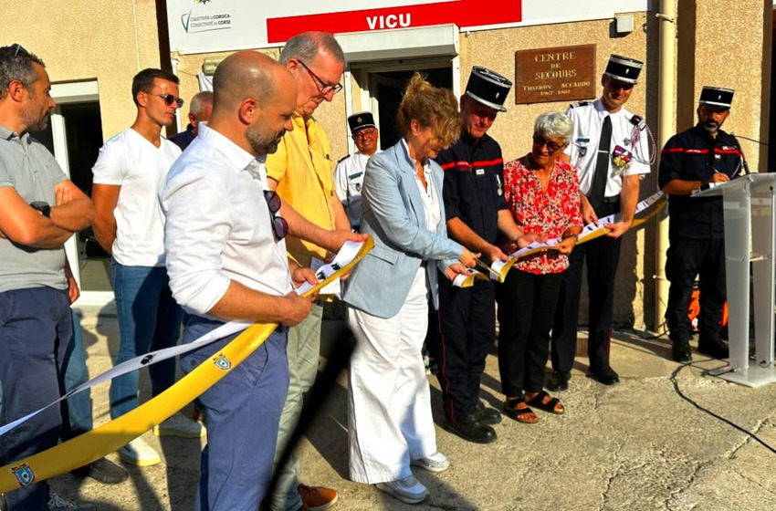 Inauguration des nouvelles installations du Centre d’Incendie et de Secours de Vico