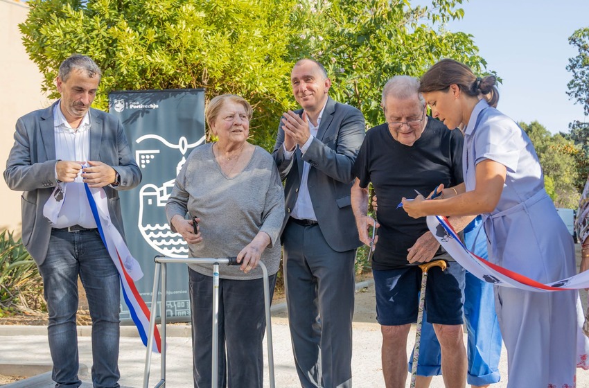 L'achèvement des travaux de réhabilitation de l'EHPAD de Porto-Vecchio a été fêté