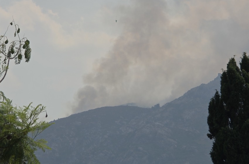L'incendie de Furiani et Biguglia en bonne voie d'être maitrisé