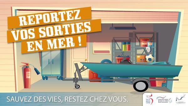 Mesures de confinement et contrôles y compris pour la plaisance ou les loisirs nautiques