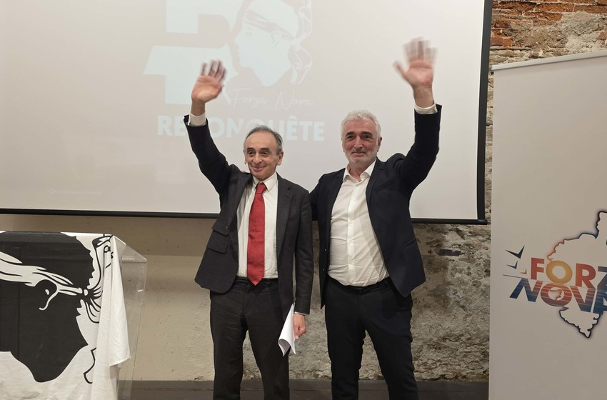 Municipales à Bastia : Eric Zemmour a fait le déplacement pour soutenir Jean-Michel Lamberti