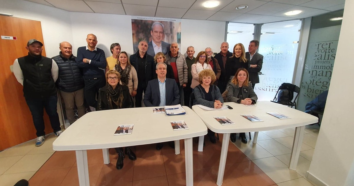 Municipales à Bastia Jean Zuccarelli a présenté son programme