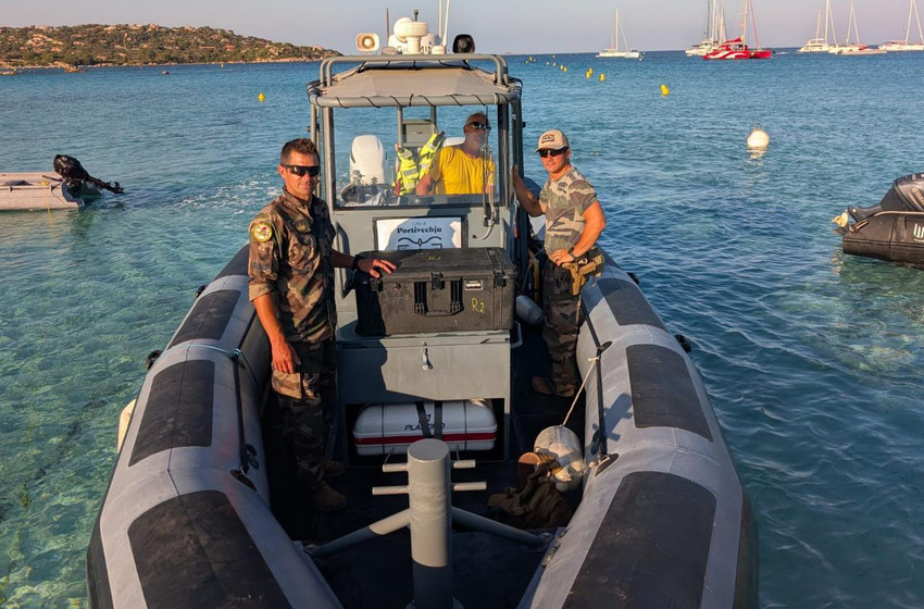 Porto-Vecchio : un obus découvert puis neutralisé dans la baie de Santa Ghjulia