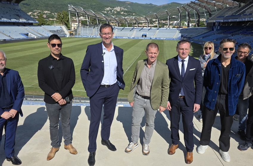 Stade Armand-Cesari : les travaux avancent, le SC Bastia pourra retrouver la tribune Ouest dès le mois d'août