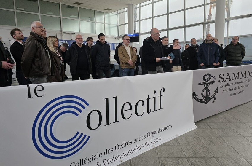 Un large collectif de socioprofessionnels demande des tables rondes autour de la fiscalité environnementale du transport maritime en Corse