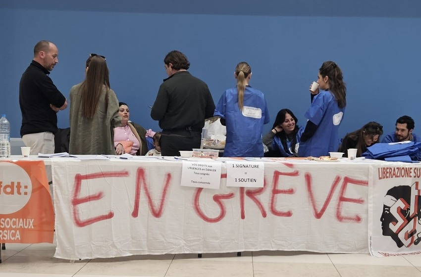 Urgences d’Ajaccio, la grève se poursuit malgré un dialogue jugé constructif