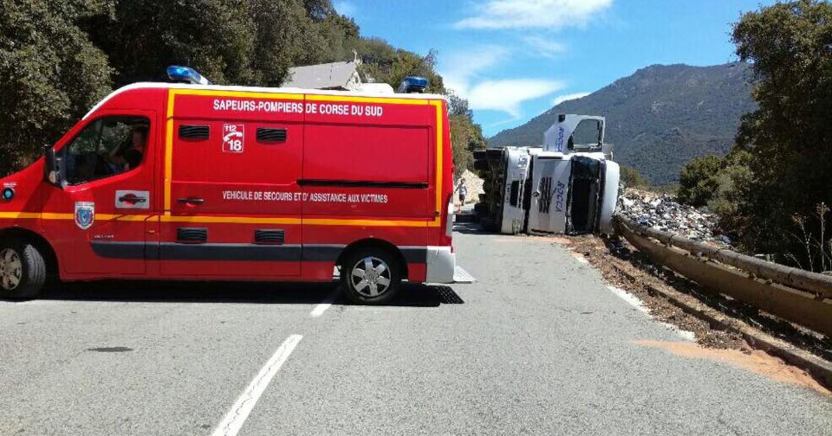 Accident en CorseduSud