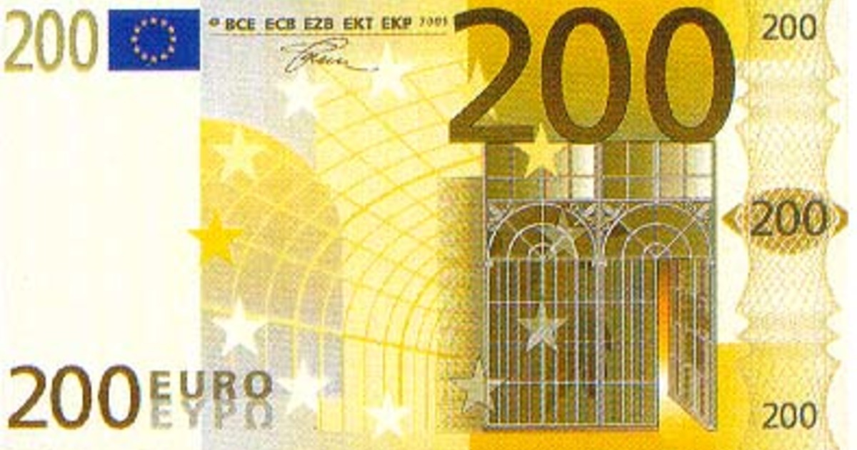 faux billet de 200 euros – billets de 200 euros – Brapp