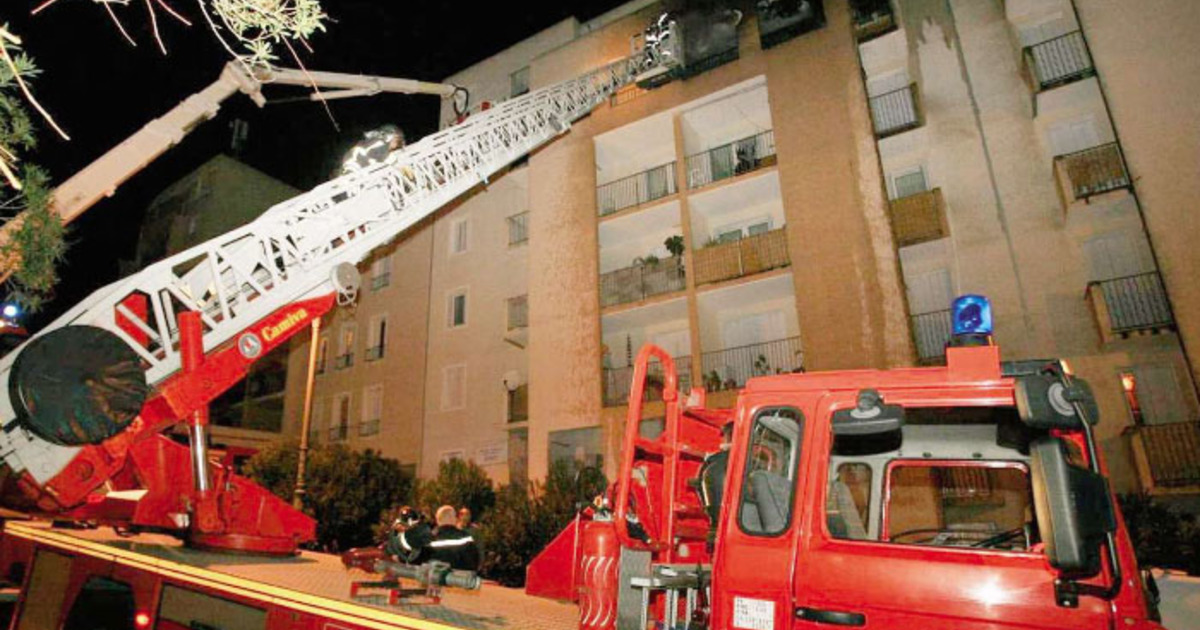 Deux victimes dans l'incendie d'un immeuble à Bastia
