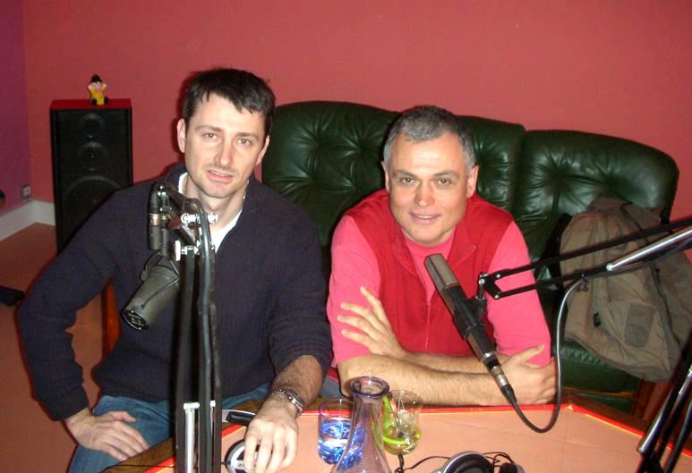 06/06/2007 - Richard Cross en visite dans nos studios